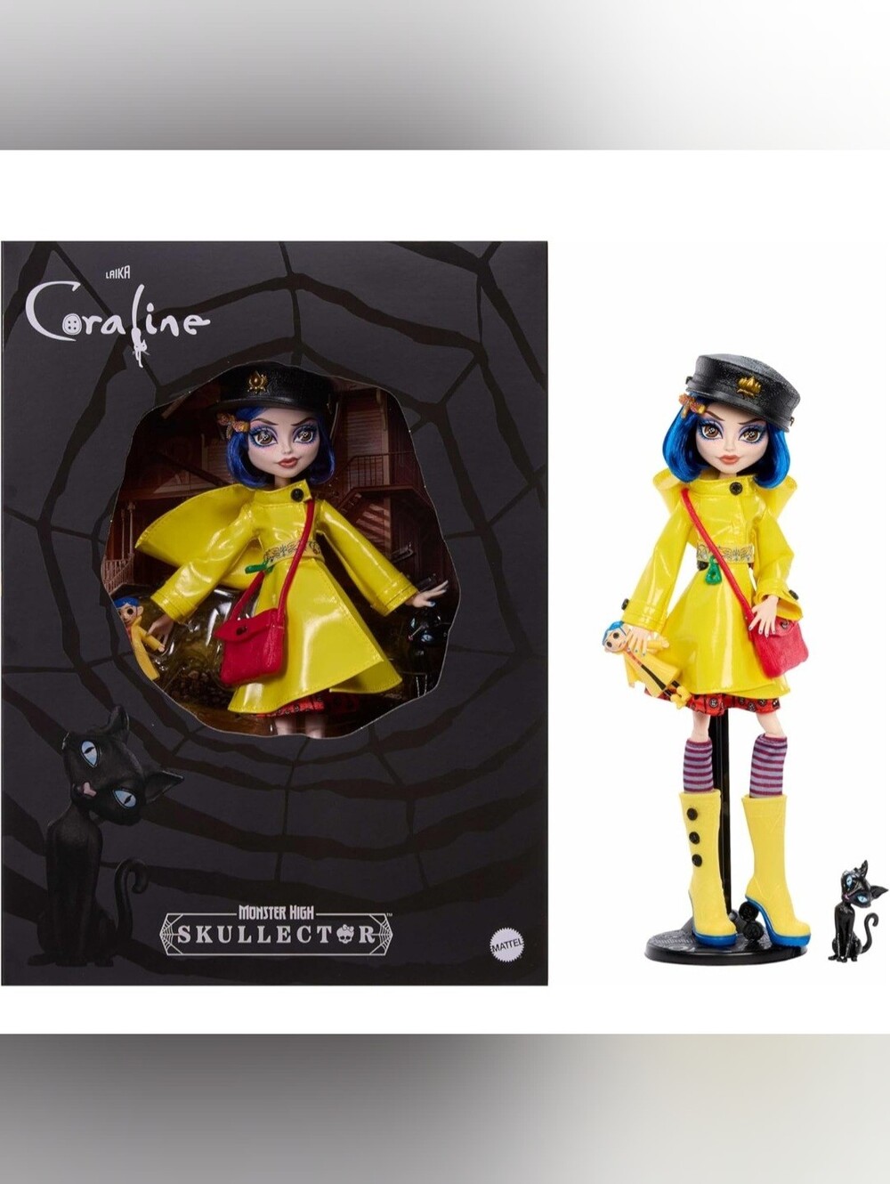 NIB Monster High Coraline Skullector Doll